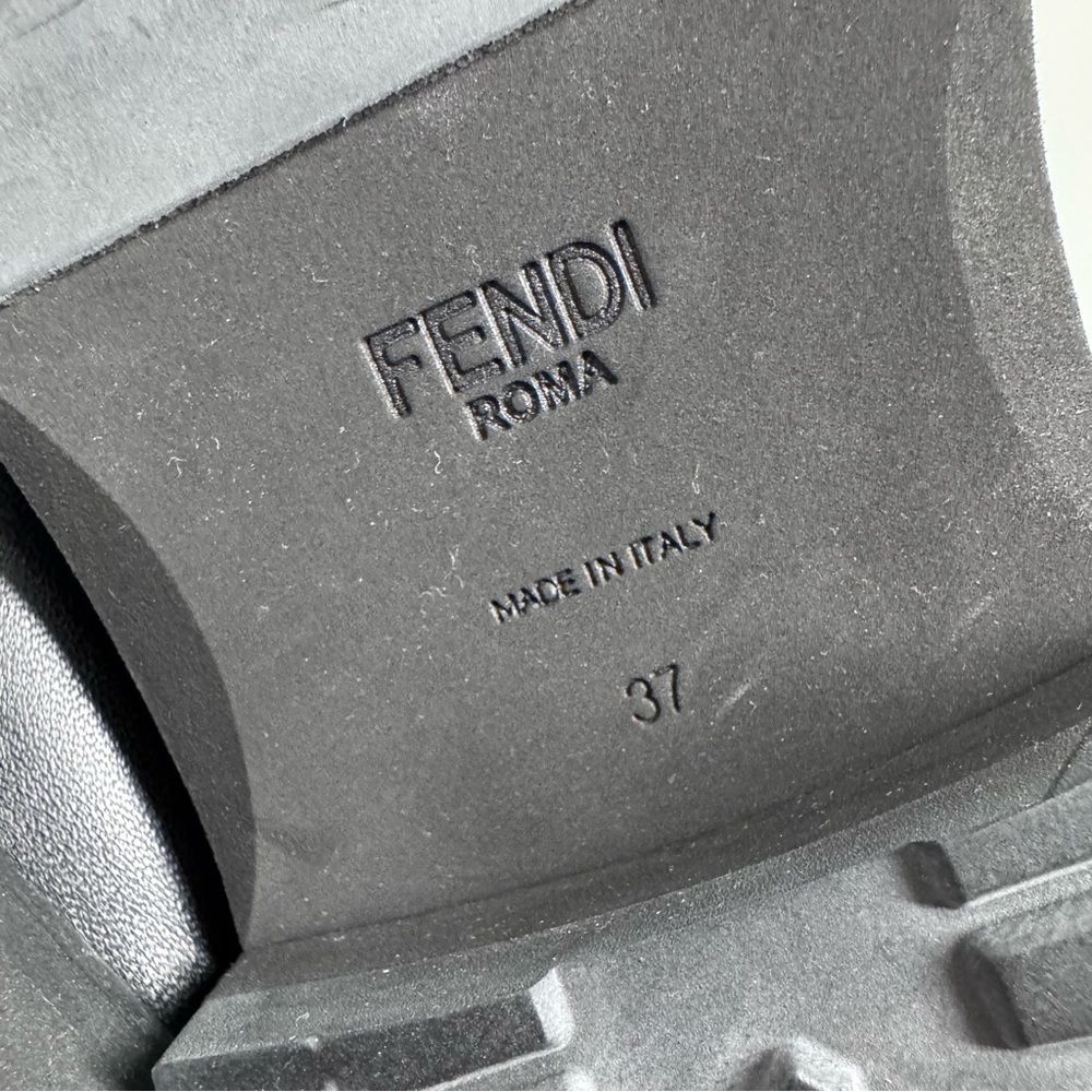 🇮🇹UNUSED FENDI FF ZUCCA KNEE BOOTS - Picture 8 of 9